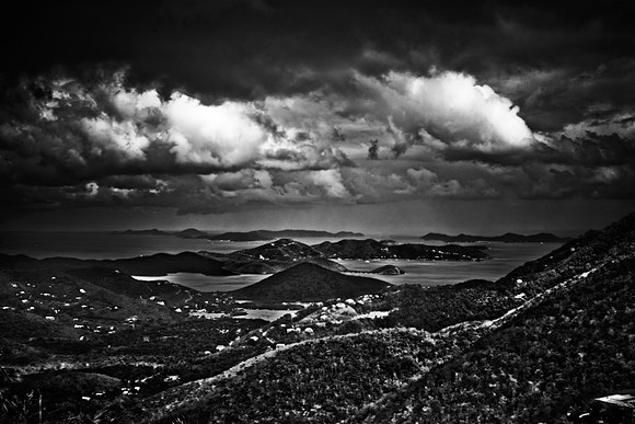 Eastern View from Bordeaux Mountain USVI